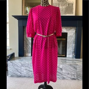 Vintage cotton day dress